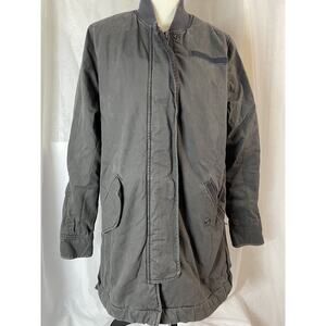 Abercrombie & Fitch Women's Medium Coat Lined Pockets Zip